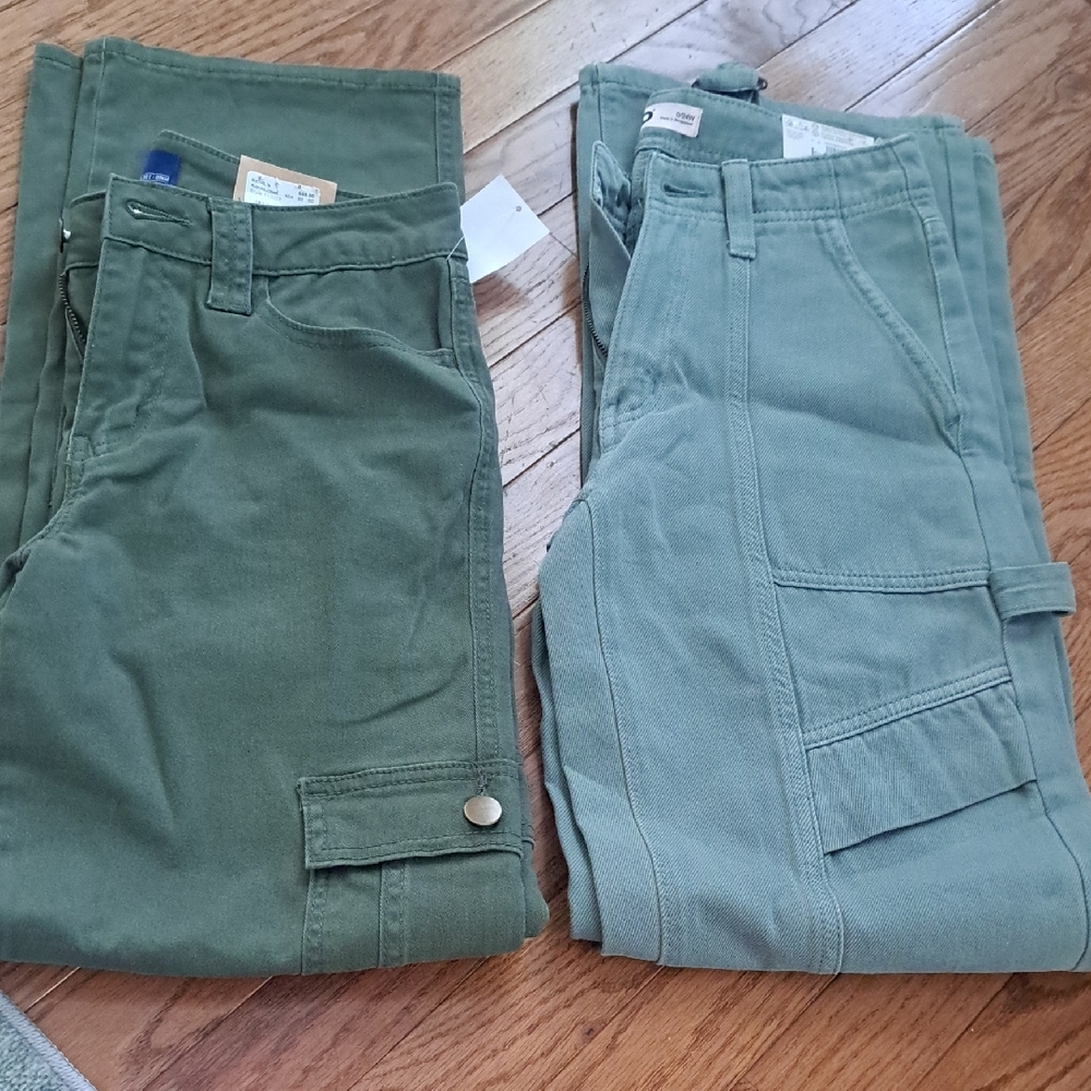 Green Cargo Pants